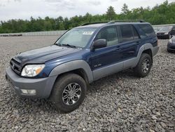 Salvage cars for sale at Windham, ME auction: 2003 Toyota 4runner SR5