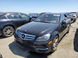 Salvage cars for sale at Martinez, CA auction: 2012 Mercedes-Benz C 250