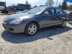 Vehiculos salvage en venta de Copart Graham, WA: 2006 Honda Accord EX