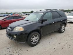 Salvage cars for sale at San Antonio, TX auction: 2005 Acura MDX Touring
