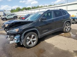 Salvage cars for sale at Pennsburg, PA auction: 2019 Jeep Cherokee Limited