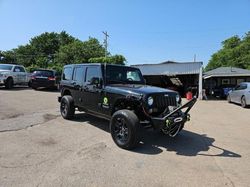 Salvage cars for sale at Oklahoma City, OK auction: 2017 Jeep Wrangler Unlimited Sport