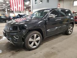 Jeep Grand Cherokee Overland salvage cars for sale: 2014 Jeep Grand Cherokee Overland