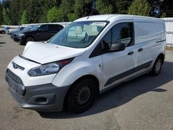 Salvage trucks for sale at Arlington, WA auction: 2016 Ford Transit Connect XL