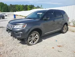 Salvage cars for sale from Copart Fairburn, GA: 2018 Ford Explorer XLT