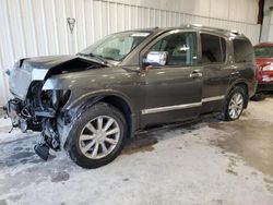 Salvage cars for sale at Franklin, WI auction: 2009 Infiniti QX56