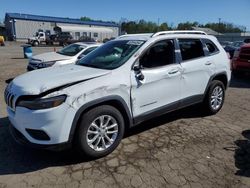 Salvage cars for sale at Pennsburg, PA auction: 2020 Jeep Cherokee Latitude