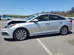 Hyundai Sonata Sport salvage cars for sale: 2016 Hyundai Sonata Sport