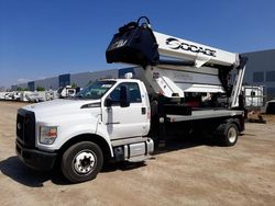 Salvage trucks for sale at Colton, CA auction: 2017 Ford F650 Super Duty