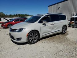 Salvage cars for sale at Franklin, WI auction: 2017 Chrysler Pacifica Limited