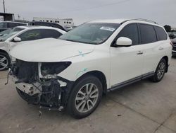 Nissan salvage cars for sale: 2015 Nissan Pathfinder S