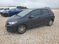 Salvage cars for sale at New Braunfels, TX auction: 2015 Honda FIT LX