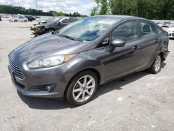 Salvage cars for sale at Dunn, NC auction: 2019 Ford Fiesta SE