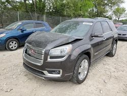 Salvage cars for sale at Cicero, IN auction: 2014 GMC Acadia Denali