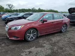 Salvage cars for sale at Des Moines, IA auction: 2017 Subaru Legacy 2.5I Limited