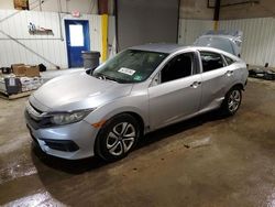 Salvage cars for sale at Glassboro, NJ auction: 2016 Honda Civic LX