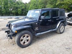 Jeep Wrangler Unlimited Sahara salvage cars for sale: 2013 Jeep Wrangler Unlimited Sahara