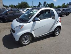 Smart salvage cars for sale: 2015 Smart Fortwo Pure