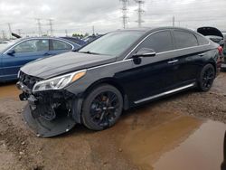 Salvage cars for sale at Elgin, IL auction: 2015 Hyundai Sonata Sport