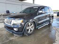 Salvage cars for sale at West Palm Beach, FL auction: 2012 Jeep Grand Cherokee Overland