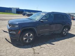 Salvage cars for sale at Woodhaven, MI auction: 2024 Jeep Grand Cherokee Limited 4XE