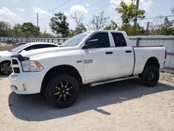 Salvage trucks for sale at Riverview, FL auction: 2017 Dodge RAM 1500 ST