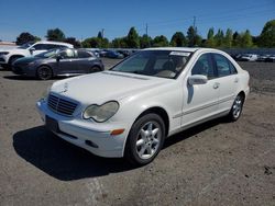 Mercedes-Benz c 240 Vehiculos salvage en venta: 2003 Mercedes-Benz C 240