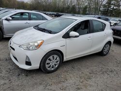 Salvage cars for sale at North Billerica, MA auction: 2013 Toyota Prius C