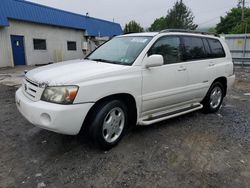 Salvage cars for sale at Grantville, PA auction: 2006 Toyota Highlander Limited