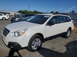 Salvage cars for sale from Copart Sacramento, CA: 2013 Subaru Outback 2.5I