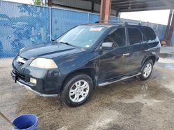 Salvage cars for sale at Riverview, FL auction: 2004 Acura MDX Touring