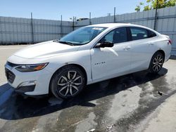 Chevrolet salvage cars for sale: 2023 Chevrolet Malibu RS