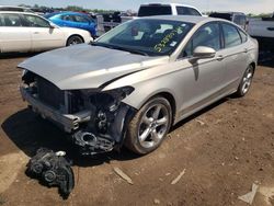 Salvage cars for sale from Copart Elgin, IL: 2015 Ford Fusion SE