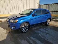 Salvage cars for sale at Haslet, TX auction: 2015 Mitsubishi Outlander Sport ES