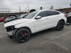Mercedes-Benz glc-Class salvage cars for sale: 2018 Mercedes-Benz GLC Coupe 300 4matic