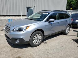 Salvage cars for sale at West Mifflin, PA auction: 2017 Subaru Outback 2.5I Premium