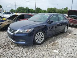 Salvage cars for sale from Copart Columbus, OH: 2013 Honda Accord EXL