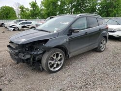 Salvage cars for sale from Copart Central Square, NY: 2014 Ford Escape Titanium