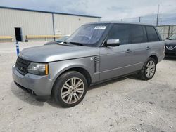 Salvage cars for sale at Haslet, TX auction: 2012 Land Rover Range Rover HSE Luxury