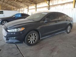 Salvage cars for sale from Copart Phoenix, AZ: 2016 Ford Fusion S
