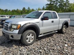 Salvage cars for sale at Windham, ME auction: 2010 Ford F150 Super Cab