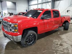 Chevrolet salvage cars for sale: 2015 Chevrolet Silverado K1500 LT