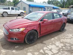Salvage cars for sale at Wichita, KS auction: 2014 Ford Fusion SE