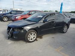 Salvage cars for sale at Grand Prairie, TX auction: 2008 Mazda 3 I
