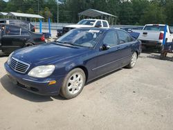 Mercedes-Benz salvage cars for sale: 2002 Mercedes-Benz S 430