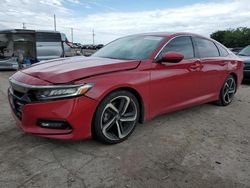 Honda Accord Sport salvage cars for sale: 2019 Honda Accord Sport