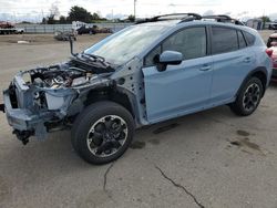 Subaru salvage cars for sale: 2021 Subaru Crosstrek Premium