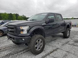 Salvage trucks for sale at Fairburn, GA auction: 2015 Ford F150 Supercrew