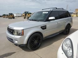 Salvage cars for sale at Grand Prairie, TX auction: 2013 Land Rover Range Rover Sport HSE