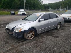 Salvage cars for sale at Finksburg, MD auction: 2007 Honda Accord SE